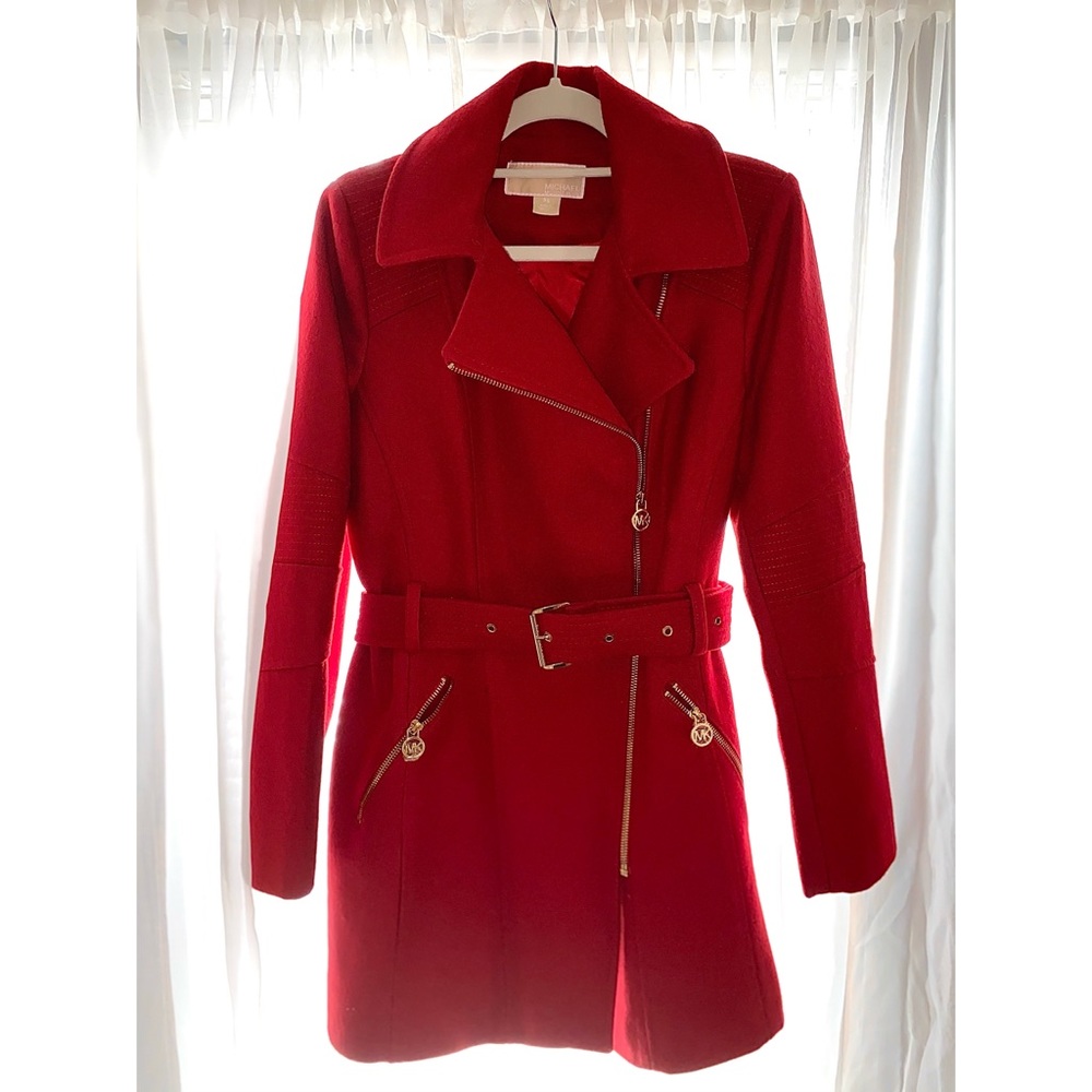 Michael Kors Bold Red Coat